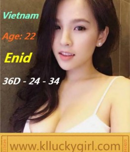 KL escort girl Enid